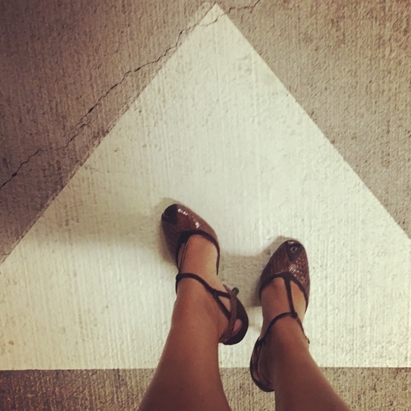 Dolce & Gabbana T-Strap 4-Inch Heels - Picture 1 of 9
